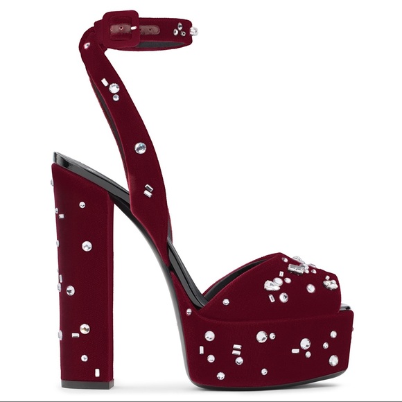 giuseppe zanotti • NEW • Swarovski platform heels - Picture 4 of 8